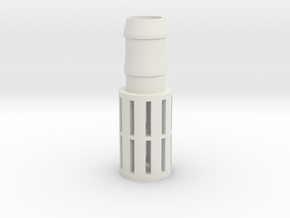 Hose end filter in White Natural Versatile Plastic