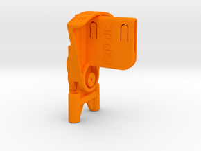 Klap-O-Meter - 2 Sticks in Orange Processed Versatile Plastic