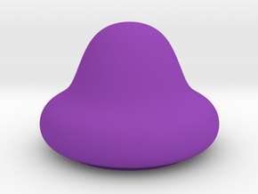 Mushroom Top in Purple Processed Versatile Plastic