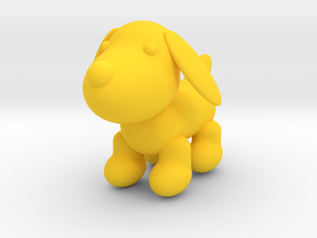 105102342:Puppy modeling lights in Yellow Processed Versatile Plastic