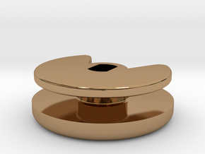 3DStick Custom (3DS Circle Pad) in Polished Brass
