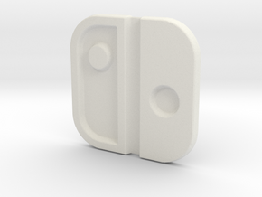Switch Logo: Version 2 in White Natural Versatile Plastic