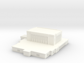 Mesa, Arizona LDS Temple in White Processed Versatile Plastic