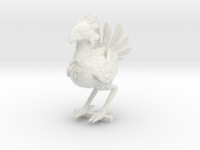 CHOCOBO REWORKED / PEG STAND in White Natural Versatile Plastic: Large