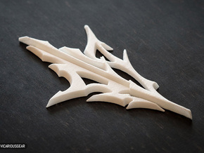Lightning Returns Pendant in White Processed Versatile Plastic