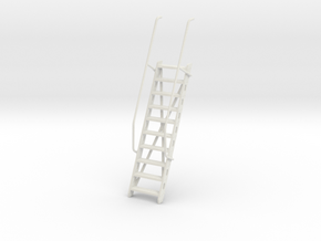1/32 DKM Gangway (Ladder) v2 in White Natural Versatile Plastic
