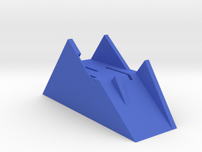 SD Card Mountain in Blue Processed Versatile Plastic