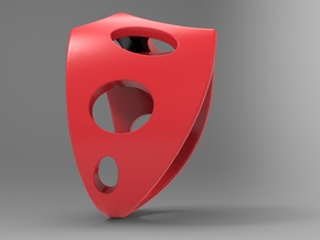Sail Ring Pl in Red Processed Versatile Plastic: 10 / 61.5