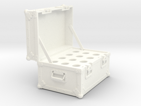 BACK FUTURE 1/8 EAGLEMOS PLUTONIUM BOX OPEN NO BOT in White Processed Versatile Plastic