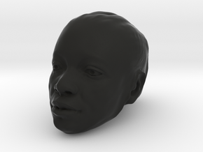 Object 01: Head in Black Natural Versatile Plastic