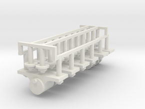 Axle boxes and coupling 7/8n2 in White Natural Versatile Plastic