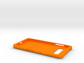 Samsung Galaxy J3 Case in Orange Processed Versatile Plastic