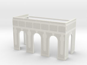 NGG-BVH01a - Large modular train station in White Natural Versatile Plastic