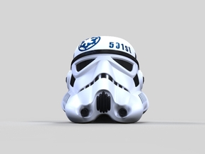 Imperial Stormtrooper Helmet 501st in Full Color Sandstone