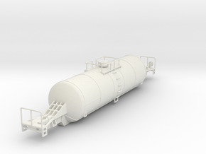 Propane - Butane Tank wagon in White Natural Versatile Plastic