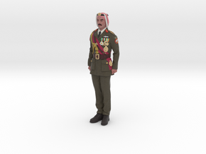 Bedouin Arab Officer in Full Color Sandstone