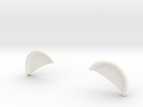 PANDA EARS FOR DASH in White Processed Versatile Plastic