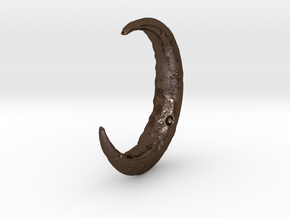 Crescent in Polished Bronze Steel: 1:8