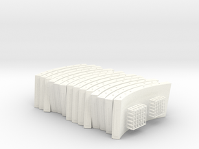 3d Print tunnel in White Processed Versatile Plastic