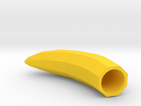 Banana With Compartment in Yellow Processed Versatile Plastic