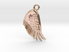 Jesses Wing in 14k Rose Gold Plated Brass