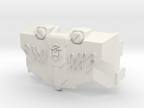 MTMTE Autobot Megatron Chest in White Natural Versatile Plastic
