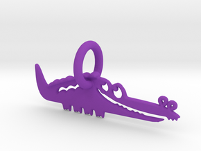 Purple Gator in Purple Processed Versatile Plastic