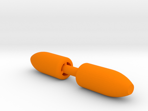Catalyst Superlight 3" • 2 Antenna Caps in Orange Processed Versatile Plastic