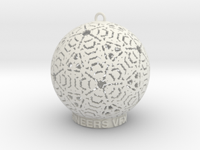 Creator Ornament in White Natural Versatile Plastic