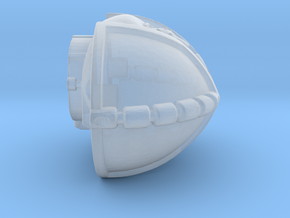 Armored Torso in Tan Fine Detail Plastic