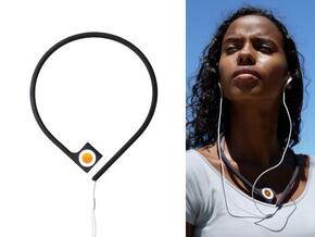 Pod à porter - neckband for iPod shuffle in White Natural Versatile Plastic