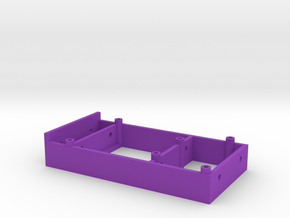 Arduino Mount (2020 T-Slot) in Purple Processed Versatile Plastic