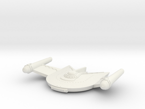3125 Scale Romulan Vulture Dreadnought Mon in White Natural Versatile Plastic