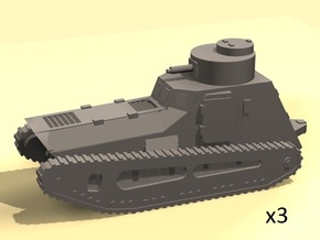 1/160 scale LK-II light tank (MG armed) in Tan Fine Detail Plastic
