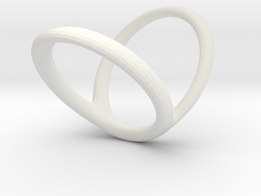 Ring Splint for j_vanmierlo v2 in White Natural Versatile Plastic