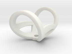 Ring For Vandermelo (infinity) in White Natural Versatile Plastic