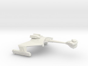 3125 Scale Klingon D6S Heavy Scout Cruiser WEM in White Natural Versatile Plastic