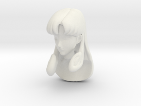 1/6 Misa Hayase Head Sculpt in White Natural Versatile Plastic