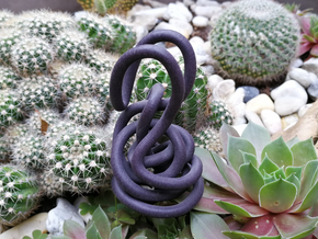 Knot in Black Natural Versatile Plastic