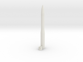 Minuteman III ICBM  in White Natural Versatile Plastic: 1:72