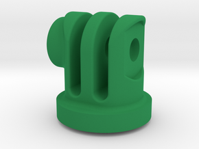 GoPro Insert for Garmin Flat Mount in Green Processed Versatile Plastic
