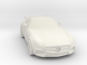 Mercedes AMG in White Natural Versatile Plastic