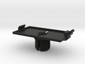 Octamount with Battery Tray combo in Black Natural Versatile Plastic: Small