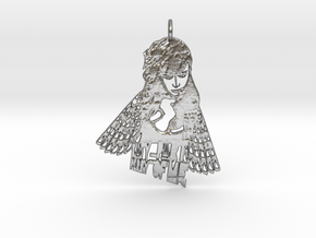 Katy Perry Pendant in Natural Silver