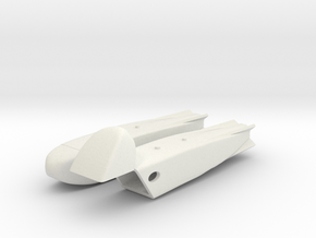 AVPRO "EXINT" Transport Pod (Open/Closed) in White Natural Versatile Plastic: 1:48 - O