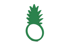 Ring in Green Processed Versatile Plastic