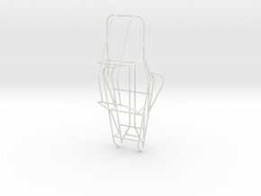 1/8th Scale Dune Buggy Frame in White Natural Versatile Plastic