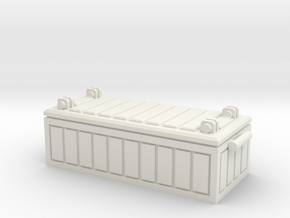 32mm Fallout Crate Enclave in White Natural Versatile Plastic