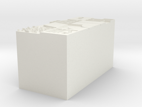 BK-02: "BK2STMAPSTAMP" by Once-Future Office in White Natural Versatile Plastic