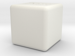 Dart Box in White Natural Versatile Plastic